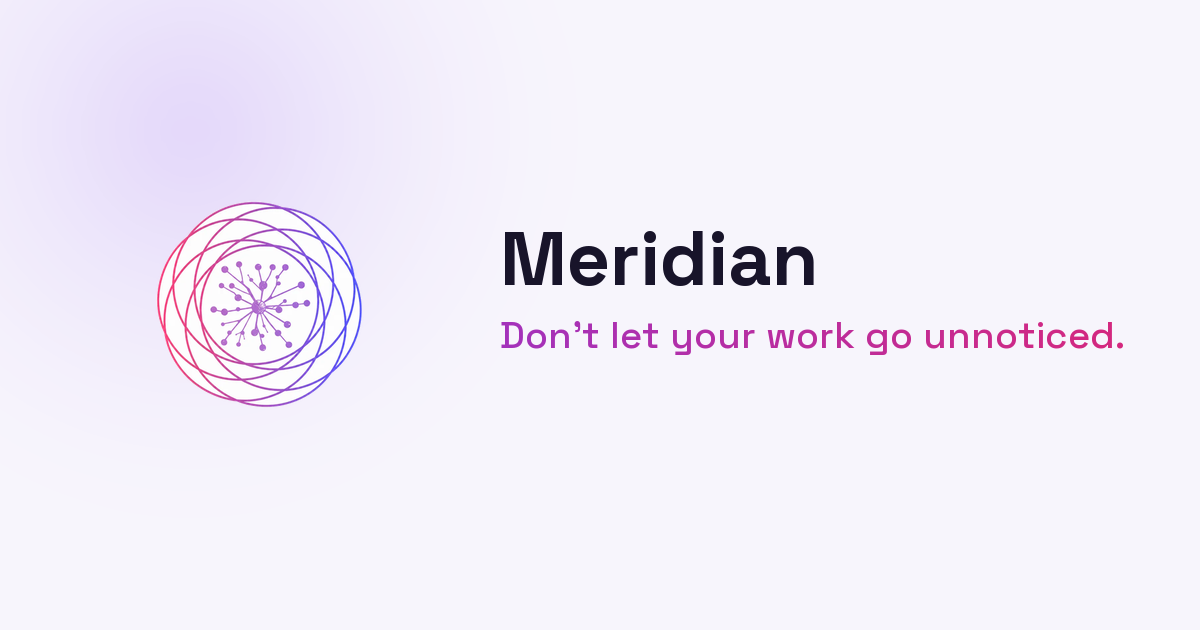 meridian website preview
